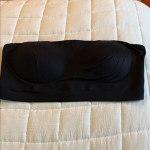 Soma Black Strapless Bandeau Bra